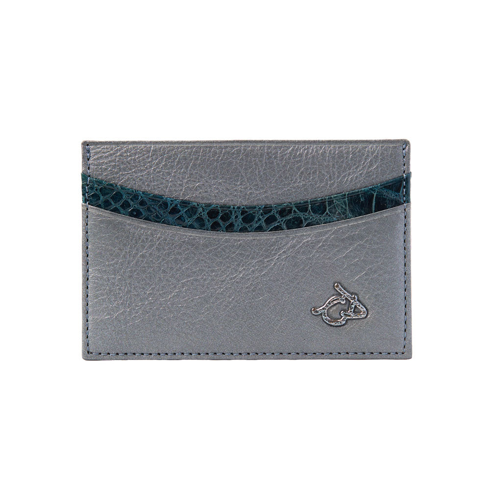 Silver Eclipse Horizontal Card Holder